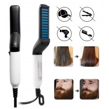 Електрическа четка за изправяне на брада и коса маша преса за мъже